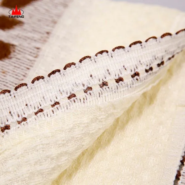 China Made Wholesale Heavy Acrylic Child Cable Woven Baby Blanket Scarf Shawl Winter photo-4