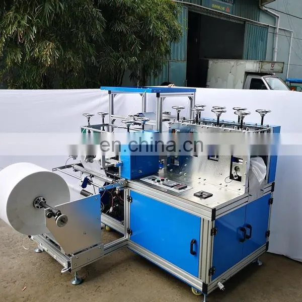 400*160mm 520*160mm Automatic Medical Non-woven Overshoe Making Machine photo-3