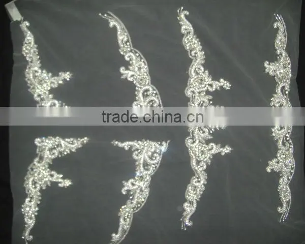 FASHION CRYSTAL TRIMS FOR DRESS