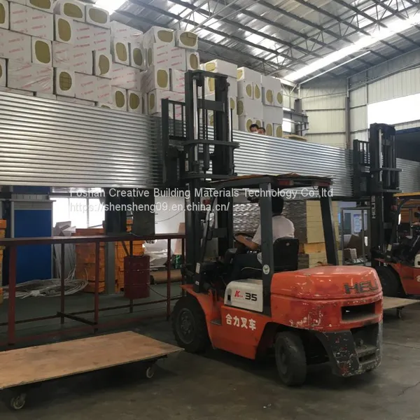Eps Sandwich Wall Panel Rock Wool Sandwich Panel Lightweight Sandwich Panels photo-3