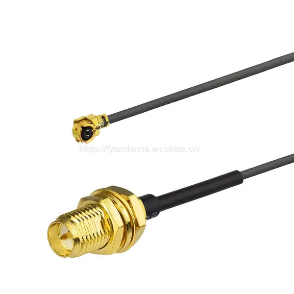U.FL Mini PCI to Reverse Polarity SMA Pigtail Antenna WiFi Cable photo-3