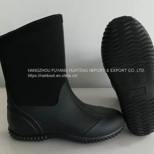 Hi-Q Neoprene Rain Boots,Cheap Lady Neoprene Boots, Neoprene Ladies Boots,Female Neoprene Shoes,Women Neoprene Boots photo-2
