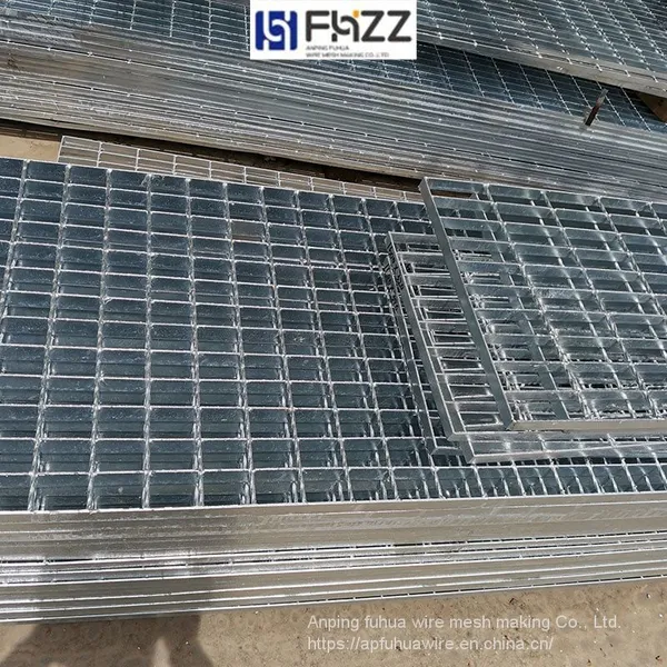 Composite Operating Platform Heavy Duty Anti-slip Toothed Hot-dip Galvanized Steel Grating photo-4