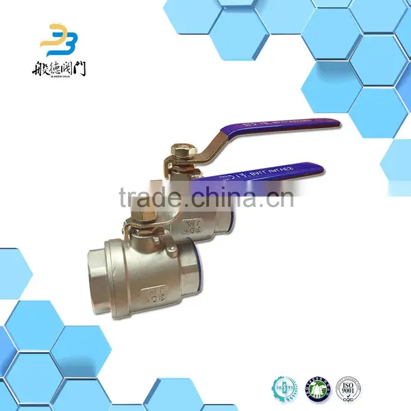 2Pc Mini Ball Valve Cf8M 1000Wog photo-2