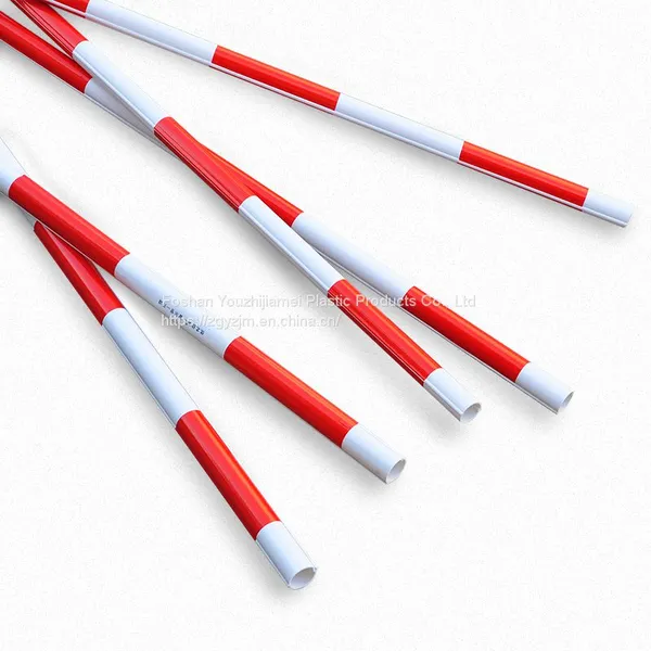 Direct Supply by China Manufacturer High Quality and Durable Traffic Safety Supply PVC Tube With Reflective Film Warning Pipe