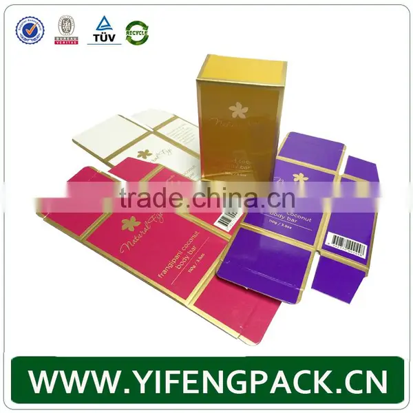 Custom Print Cosmetic Packaging White Cardboard Gift Paper Box,Gift Package Paper Cardboard Cosmetic Box Printing photo-2