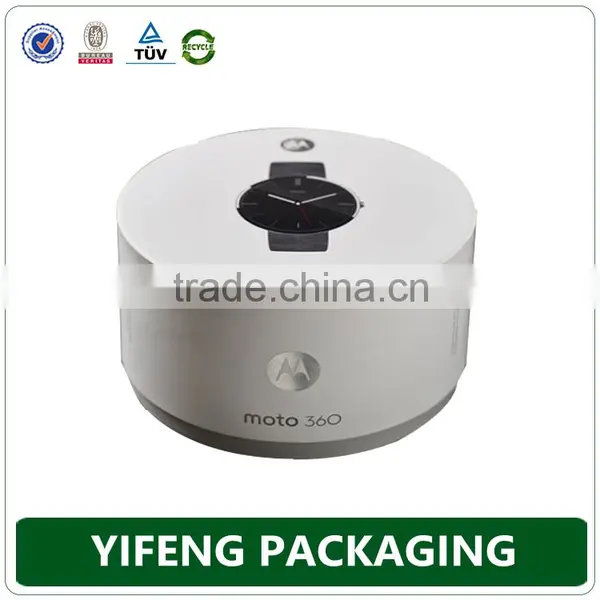 Custom-made White Paper Watch Box, Watch Packaging Box With Foam/pillow photo-5