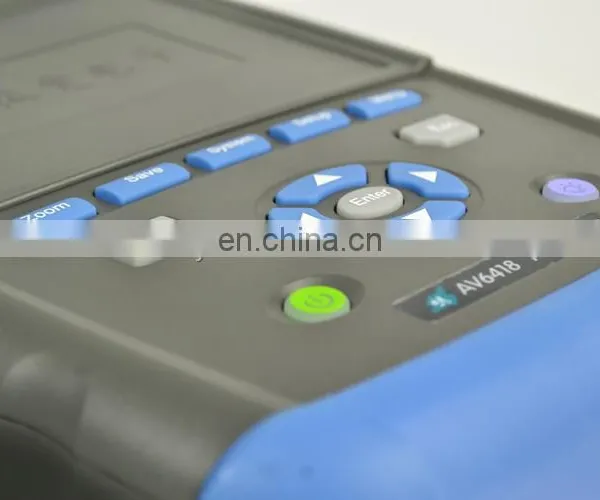 AV6418 High Performance & Multifunction ,Optical Timing Domain Reflectometer, OTDR photo-3