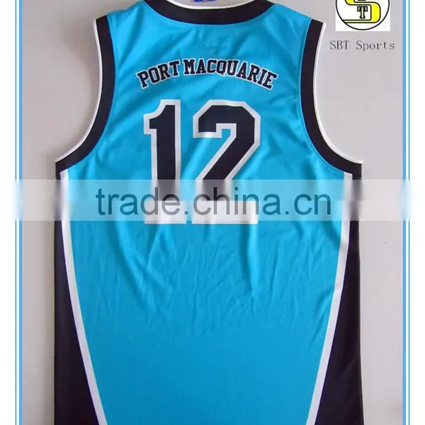 Sublimation 100% Polyester Basketball Singlets photo-2