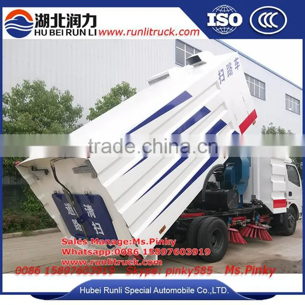 New Cheaper Price 7000Liters Street Cleaning Trucks Machine 7cbm Road Sweeper Trucks Hot Sales