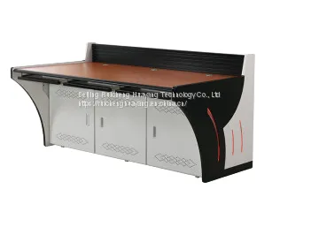 Multimedia Monitoring and Control Machine Room Operation Console Command and Dispatching Console Industrial Control Console Center Video Control Monitoring Desk photo-5