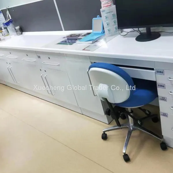 Medical Furniture Dental Bench Steel Made Hospital Stomatology Wall Bench