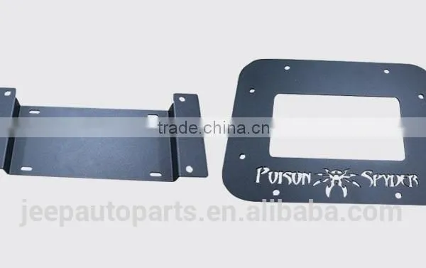 JK POISON SPIDER REAR LICENCE PLATE FOR 07-15 JEEP WRANGLER