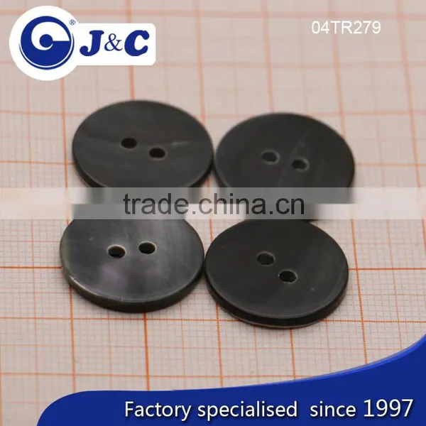 J&C Smoke Colour Trocas Shell Buttons for Fashion Shirt.TR279 photo-2