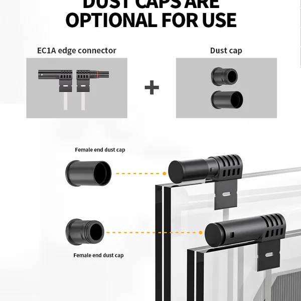 Solar PV Panel Mini Junction Box EC1A and EC03M With Plug Type Mini Connector Easy Replacement photo-3