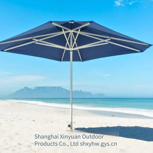 Custom Manufacturer of Brand Promotion Outdoor Umbrellas, All-aluminum Heavy-duty Beach Umbrellas, and Luxurious Courtyard Sunshades photo-2