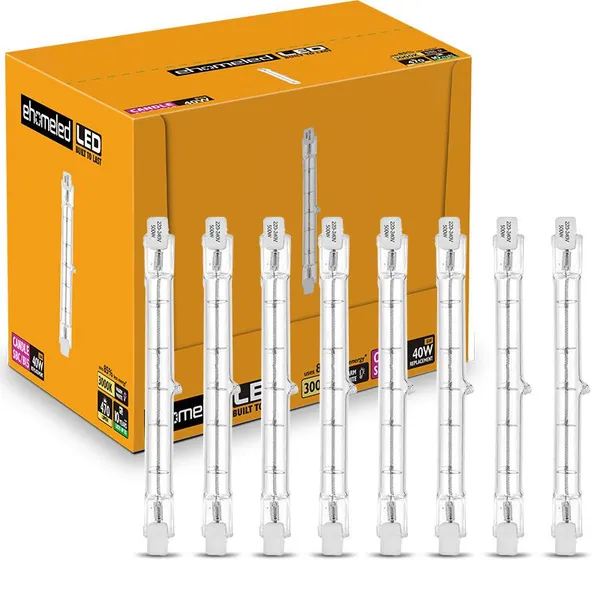 J78 J118 J189 J254 60W 80W 100W 120W 200W 300W 500W 1000W 1500Watt Iodine Tungsten Lamp Tube R7S Bulb
