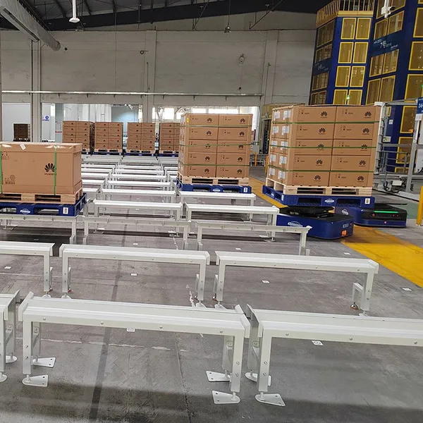 Industrial AGV Pallet Cache Rack for Pallet Queue and Logistics Flow Optimization photo-3