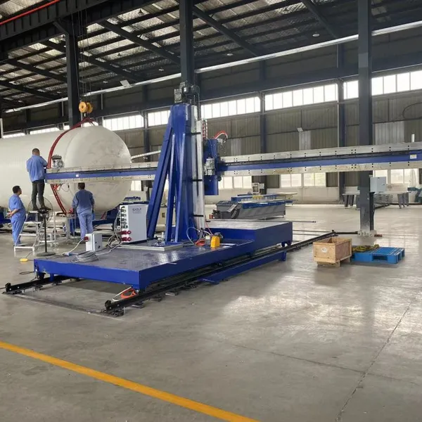 High Output HDPE PP Spiral Wound Tank Extrusion Machine for Corrosive Liquid Storage photo-3