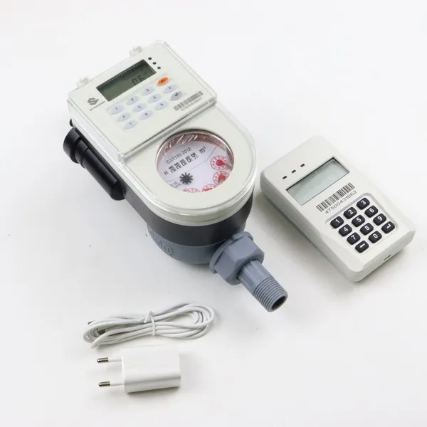 DN15~25mm R100 Sts Prepaid Smart Water Meter With Valve Control photo-4
