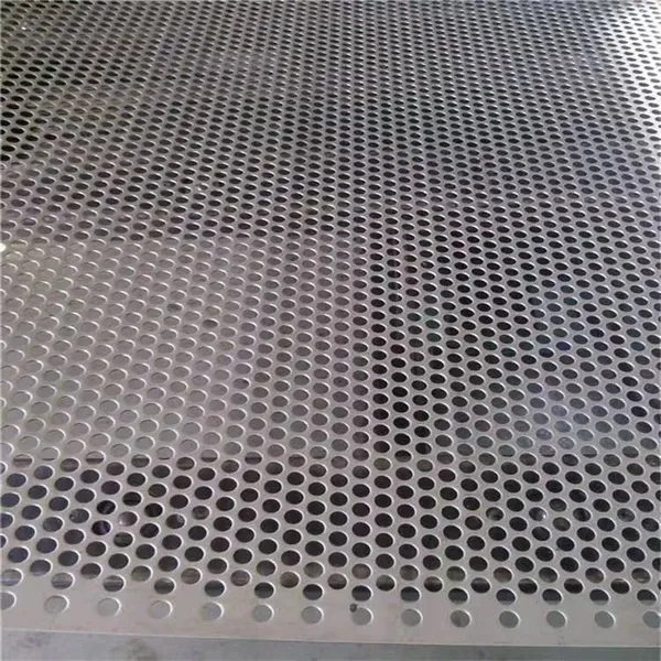 Stainless Steel Perforated Metal Mesh 2mm Hole 4mm Pitch 0.4-1.8mm Thickness photo-5