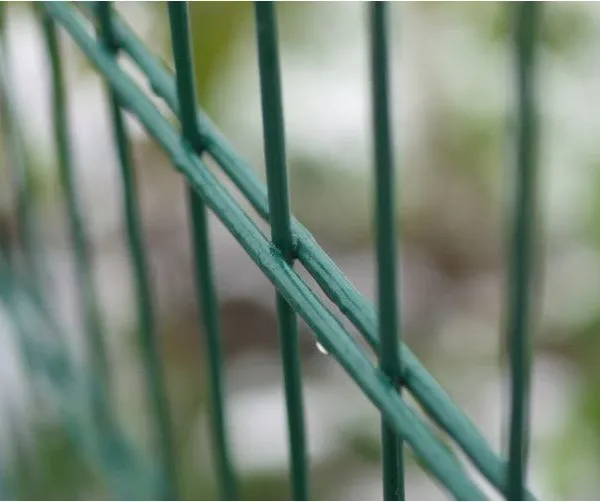 2D Double Wire Fence Panel | Galvanized Welded Mesh Security Fence for Commercial and Industrial Areas