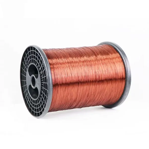 Enameled Winding Wire Copper Submerged in Copper Temperature Class 180H 200C 2UEW 3.35mm Magnet Copper Rewinding Wire photo-3