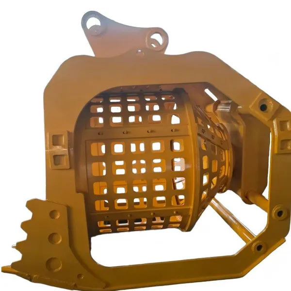 Factory Direct 5T Excavator Screening Bucket OEM Custom Mesh Size Drum Panels Trommel Screen Bucket Manufacturer