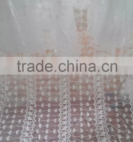 Lace Fabric Hot Organdy Embroidery Lace Milk Silk Full Lace for Accessory photo-6