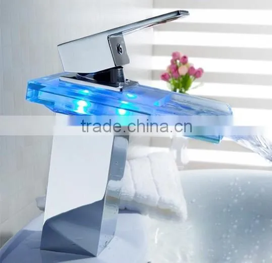 Light Changing Water Power LED Washbasin Faucet Quality Choice photo-2