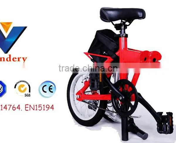 Trendy Designed Hidden Folding Lithium Battery Electric Bicycle photo-6