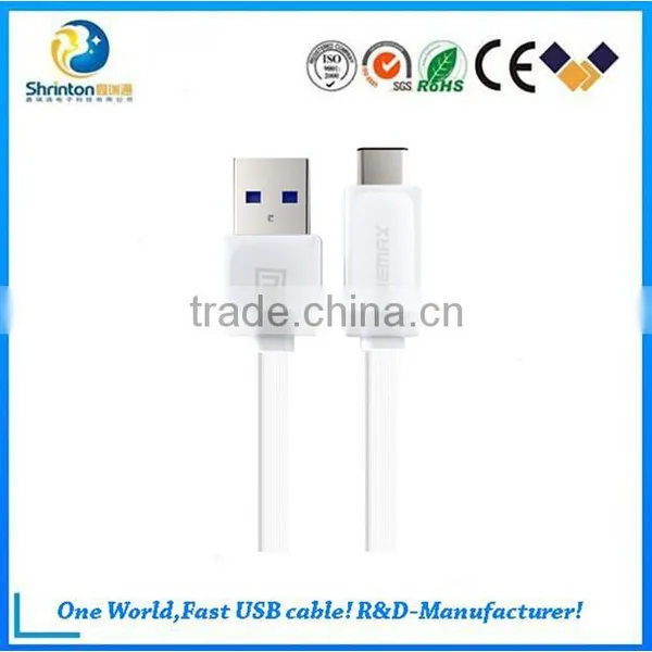 2015 Hottest USB 3.1 Type-c Cable With Super Speed 1M White Type-c Cable photo-3