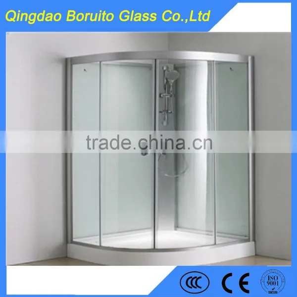 10mm Tempered Glass Clear Glass Shower Doors photo-2