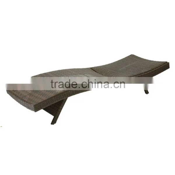 Beach Chaise Wicker Lounge Chair Outdoor Furniture Wholesale Deck Chairs Rattan Sun Deck Chair Quality Choice photo-5