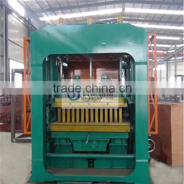 Automatic Cement Block Moulding Machine QT10-15 House Plans How to Make Bricks at Home Cement Factories in Egypt photo-4