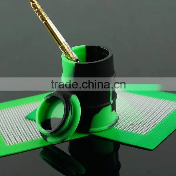 Wholesale Steel Material Silver Color Vaporizer Dry Herb e Cigarette Dab Tools in Stock photo-3