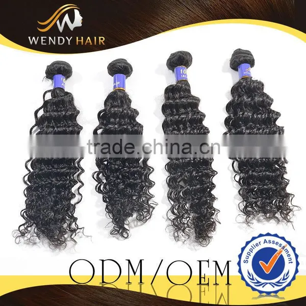 Natural Black Color Afro Curly Remy Malaysian Human Hair Extension photo-3