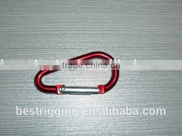 Aluminum Red 5mm Snap Hook Egg Type photo-4