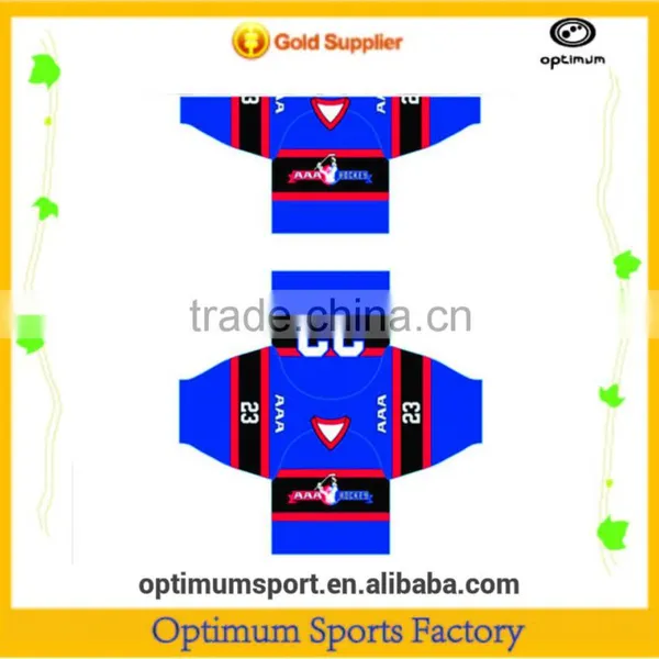 Breathable and Cool Dry Ice Hockey Jerseys