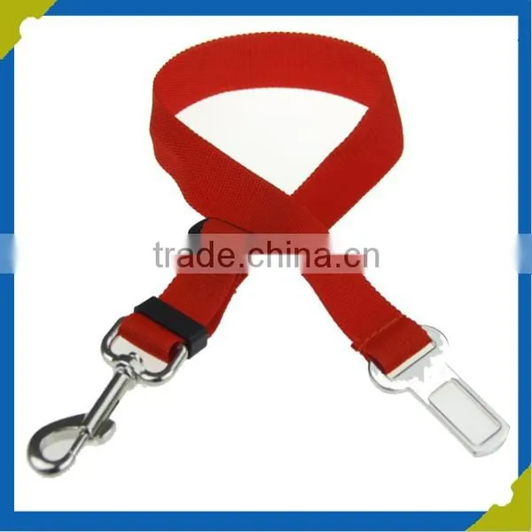 New Pure Color Adjustable Band Car Vehicle Safety Seat Belt Buckle Cat Dogs Pet photo-2
