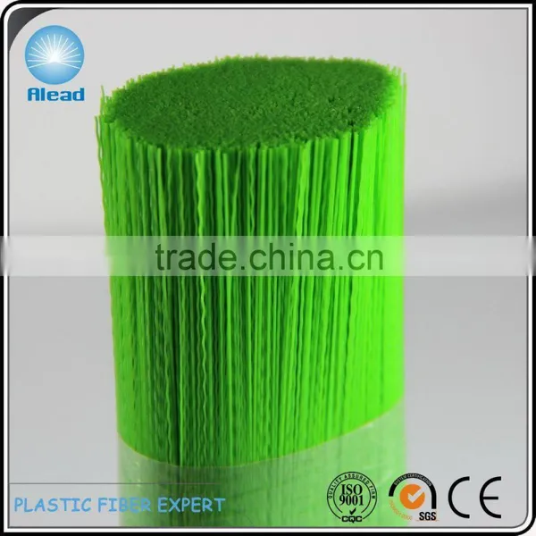 0.30mm Shiny Green PET Brush Synthetic Fiber photo-2