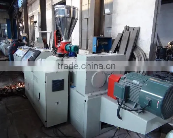 PVC&WOOD Plastic Composit Profile Production Line photo-5
