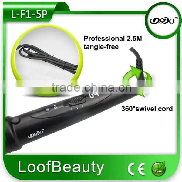 Ceramic Coating Interchaeable Hair Culing Iron With Magnet Gift Box and Free Gloves photo-4