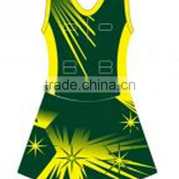Lovely Sublimation Factory Made Netball Dress Hot Sale photo-3
