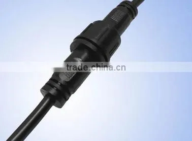 Customized Black Waterproof Electrical Cable 2pin/3pin/4pin/5pin/6pin/7pin/8pin/9pin/10pin photo-2