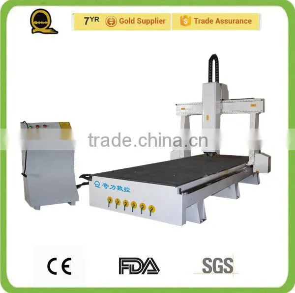 QL-1212 High-feed(1m) Plastic PVC Foam Board Cutting CNC Router With Vacuum Bed Machine photo-3