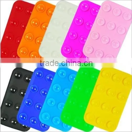 Smart Phone Sucker/silicone Phone Sucker Stand on the Wall photo-5