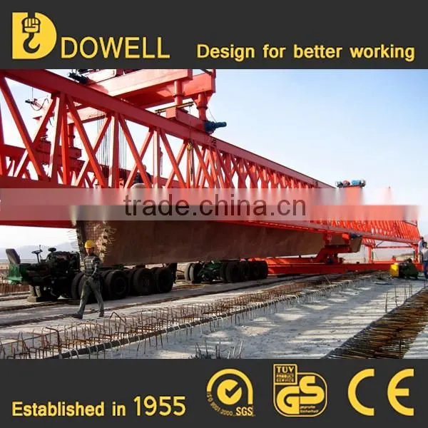 Bridge Erecting Machine Launcher for High Speed Way
