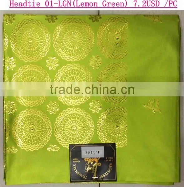 Silver African Headtie for Women Gele photo-5