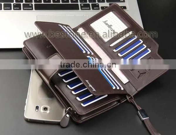 Luxury Fashion Men's PU Leather Wallet photo-5